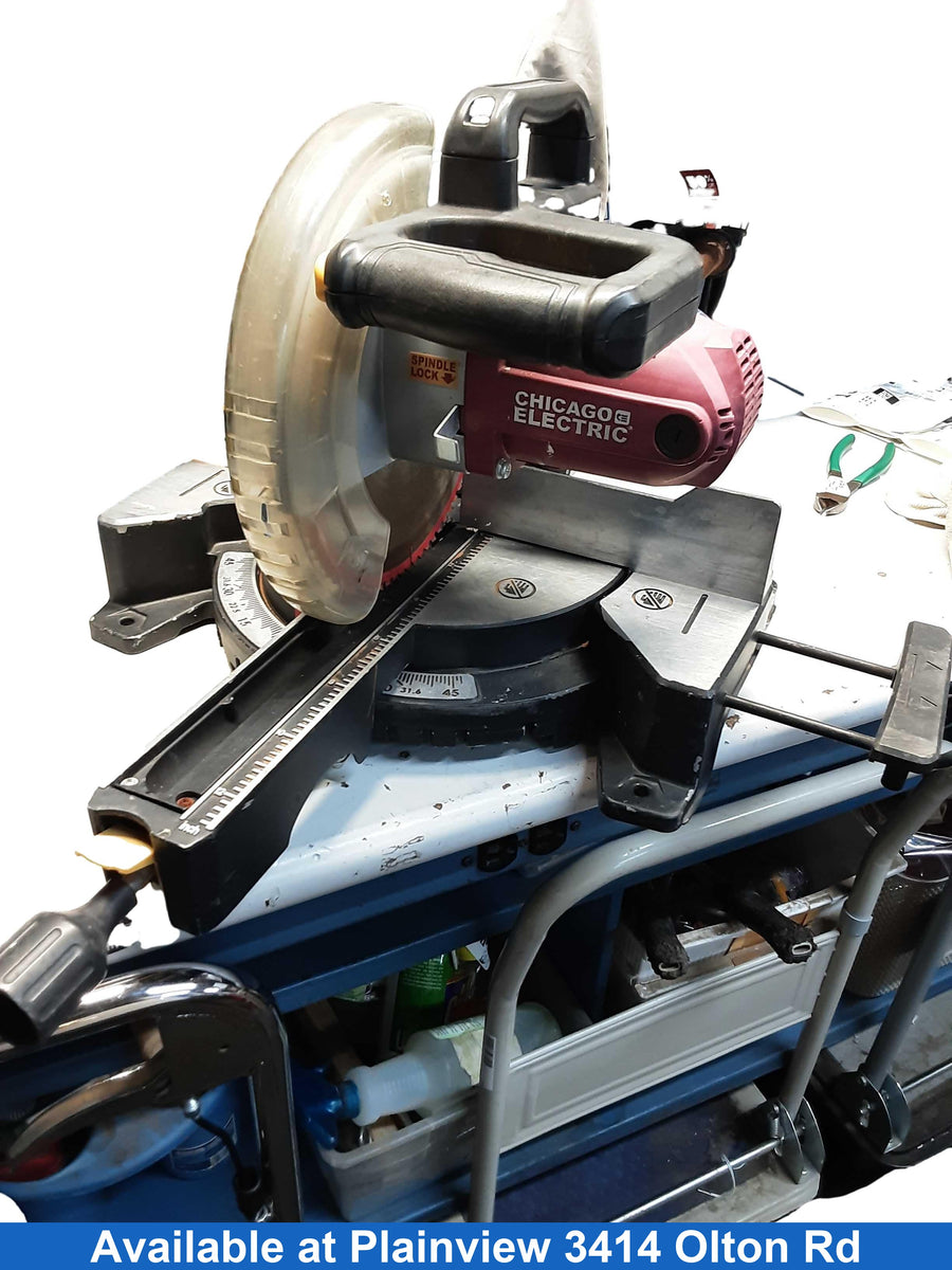 Chicago Electric 56708 Silver Corded Table Saw