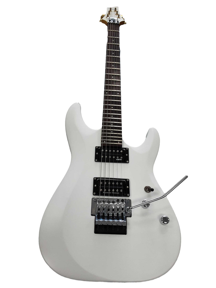 Schacter C-fr Deluxe White Electric Classic Guitar