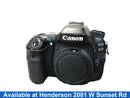 Canon 80d Black Digital SLR Camera