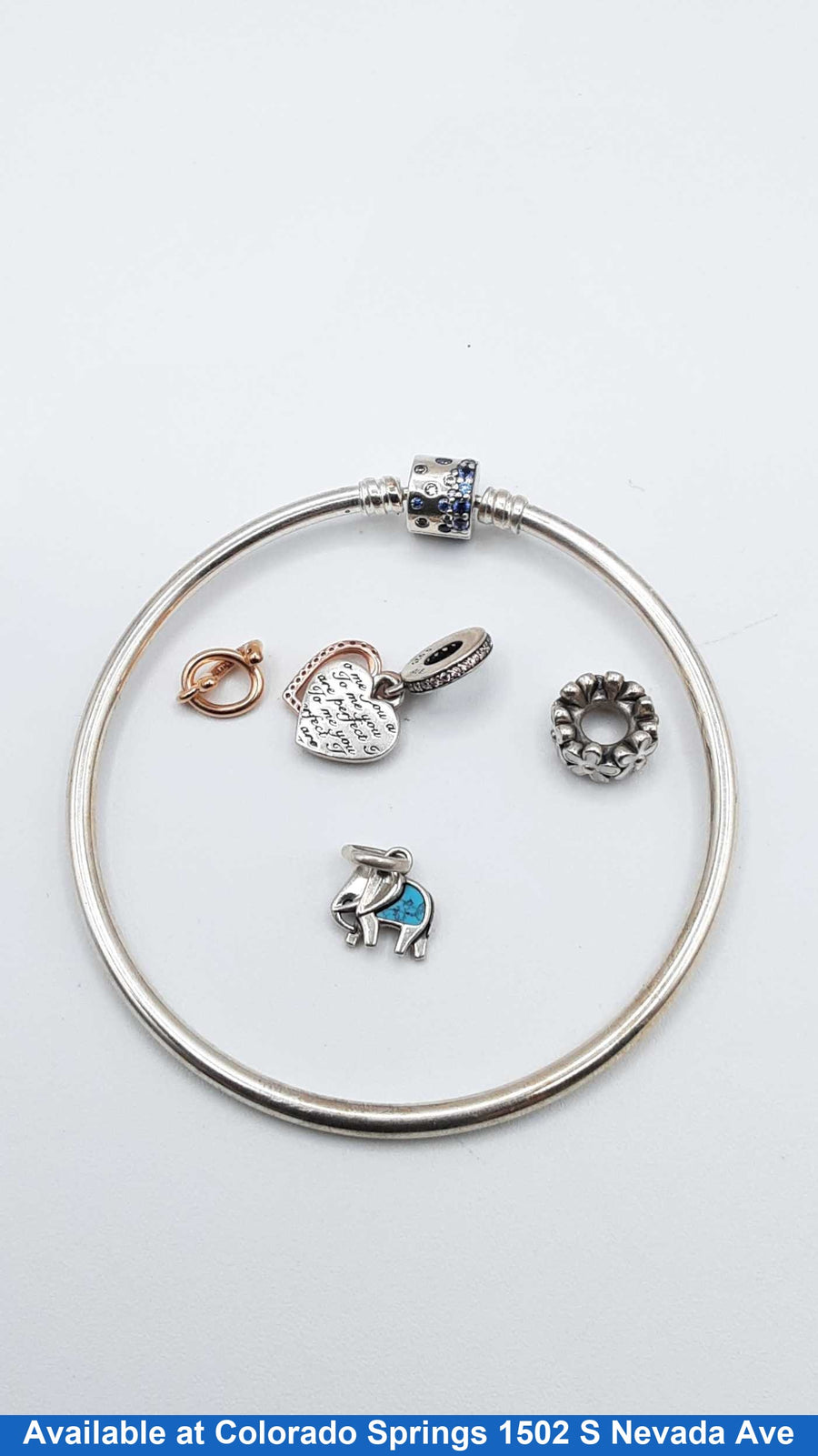 Bangle Bracelet - Silver 8.2 grams 4 inch