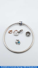 Bangle Bracelet - Silver 8.2 grams 4 inch