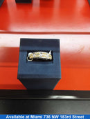 Ring - Wedding Band - Yellow Gold 10k (.417) 3.4 grams Size 10.5