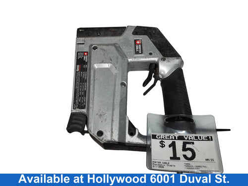 Porter Cable Ts056 Silver Pneumatic Stapler