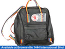 Fjallraven Kanken Rainbow Kanken Black Backpack / Briefcase / Bag