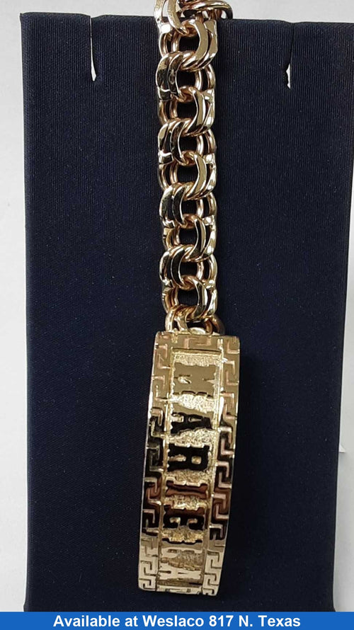 ID Bracelet - Yellow Gold 10k (.417) 31.1 grams 6 inch