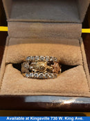 Women's Ring - Yellow Gold 10k (.417) 6.2 grams Size 8