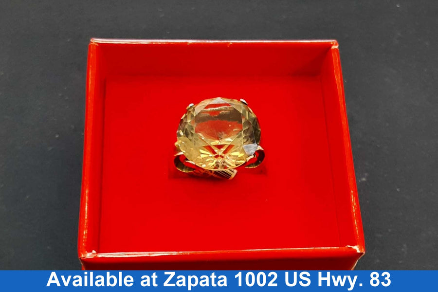 Women's Ring - Yellow Gold 10k (.417) 5 grams Size 6