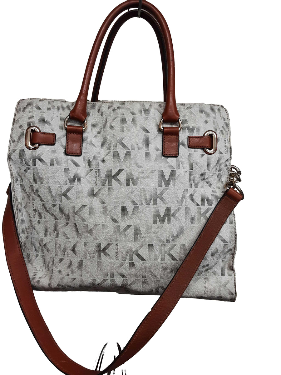 Michael Kors 35h1ghmt7b Beige / Tan Purse / Handbag