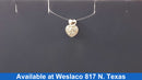 Pendant - White Gold 14k (.585) 1.4 grams