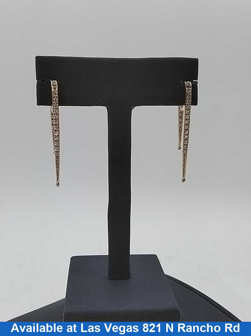 Jacket Earrings - Yellow Gold 14k (.585) 4.3 grams