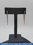Jacket Earrings - Yellow Gold 14k (.585) 4.3 grams