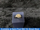 Men's Ring - Yellow Gold 14k (.585) 10.9 grams Size 10.5