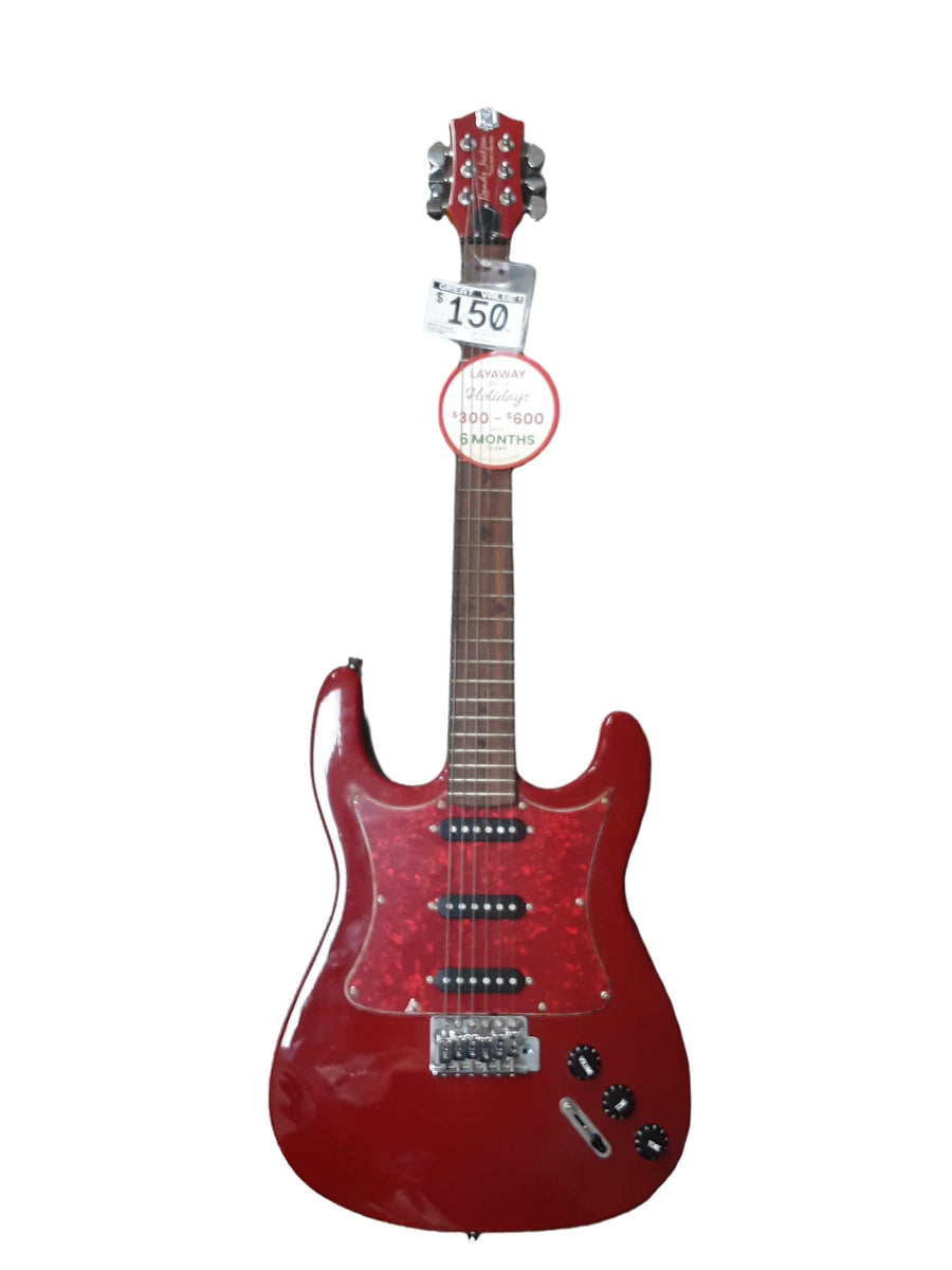 Randy Jackson True Faith Collection Red Electric Classic Guitar