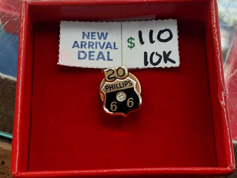 Pin / Broach Yellow Gold 10k (.417) 1.9 grams