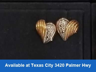 Earrings - Yellow Gold 14k (.585) 0.4 grams