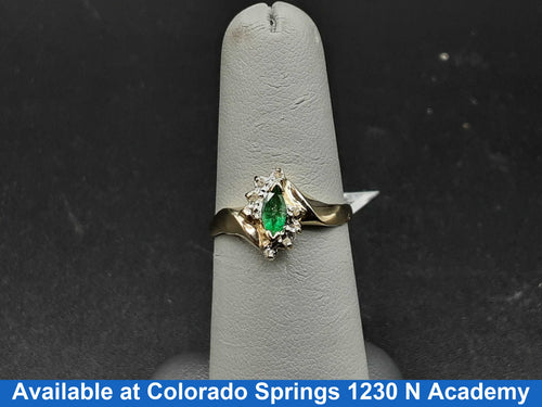 Women's Ring - Yellow Gold 10k (.417) 1.9 grams Size 6.5