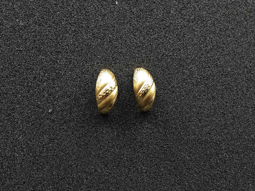 Jacket Earrings - Yellow Gold 14k (.585) 1.9 grams