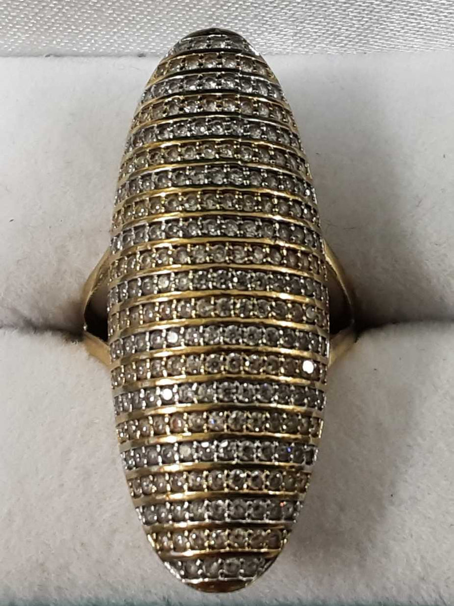 Women's Ring - Yellow Gold 10k (.417) 5 grams Size 8.5