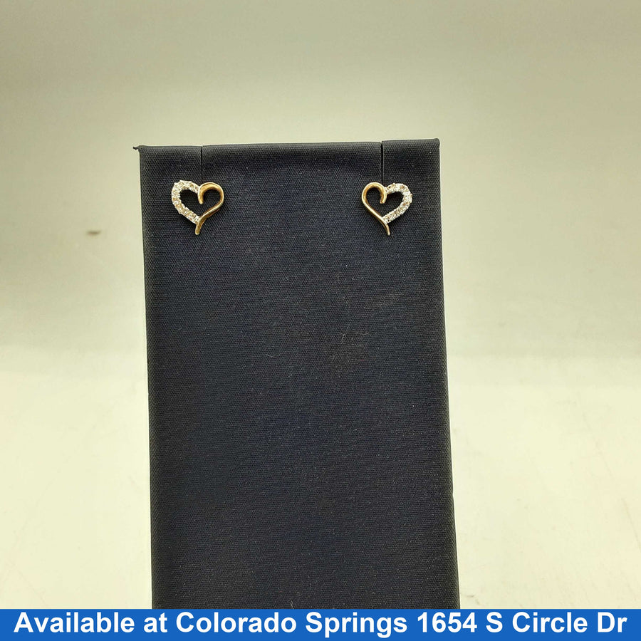 Earrings - Yellow Gold 14k (.585) 0.7 grams