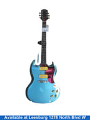 Epiphone Sg Standard P90 Blue Electric Bass Guitar
