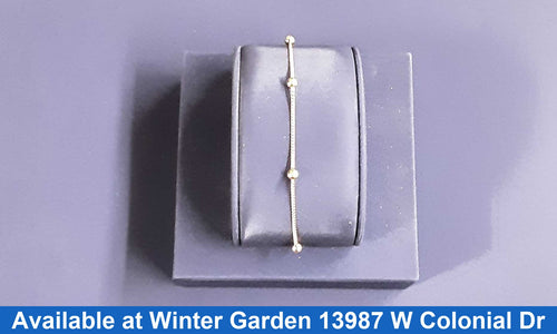 Bead Bracelet - Yellow Gold 14k (.585) 1.7 grams 6 inch