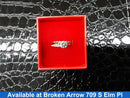 Women's Ring - Solitaire - Yellow Gold 14k (.585) 4.3 grams Size 20