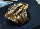 Women's Ring - Yellow Gold 10k (.417) 9.7 grams Size 20