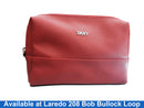 Dkny Red Make Up Bag Red Purse / Handbag