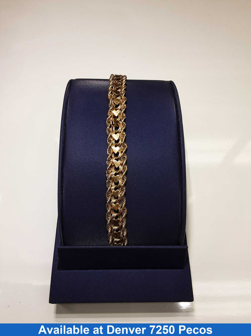 Bracelet - Yellow Gold 14k (.585) 19.3 grams 7 inch