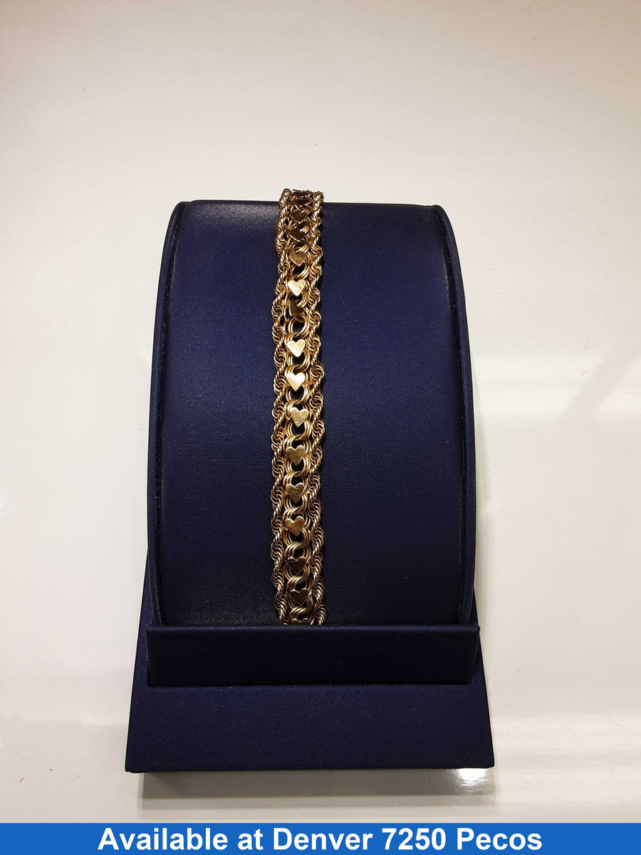 Bracelet - Yellow Gold 14k (.585) 19.3 grams 7 inch