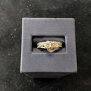 Ring - Wedding Band - White Gold 14k (.585) 4.6 grams Size 6