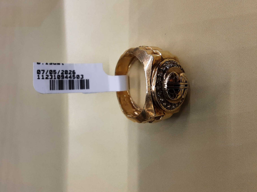 Men's Ring - Yellow Gold 10k (.417) 7.3 grams Size 7
