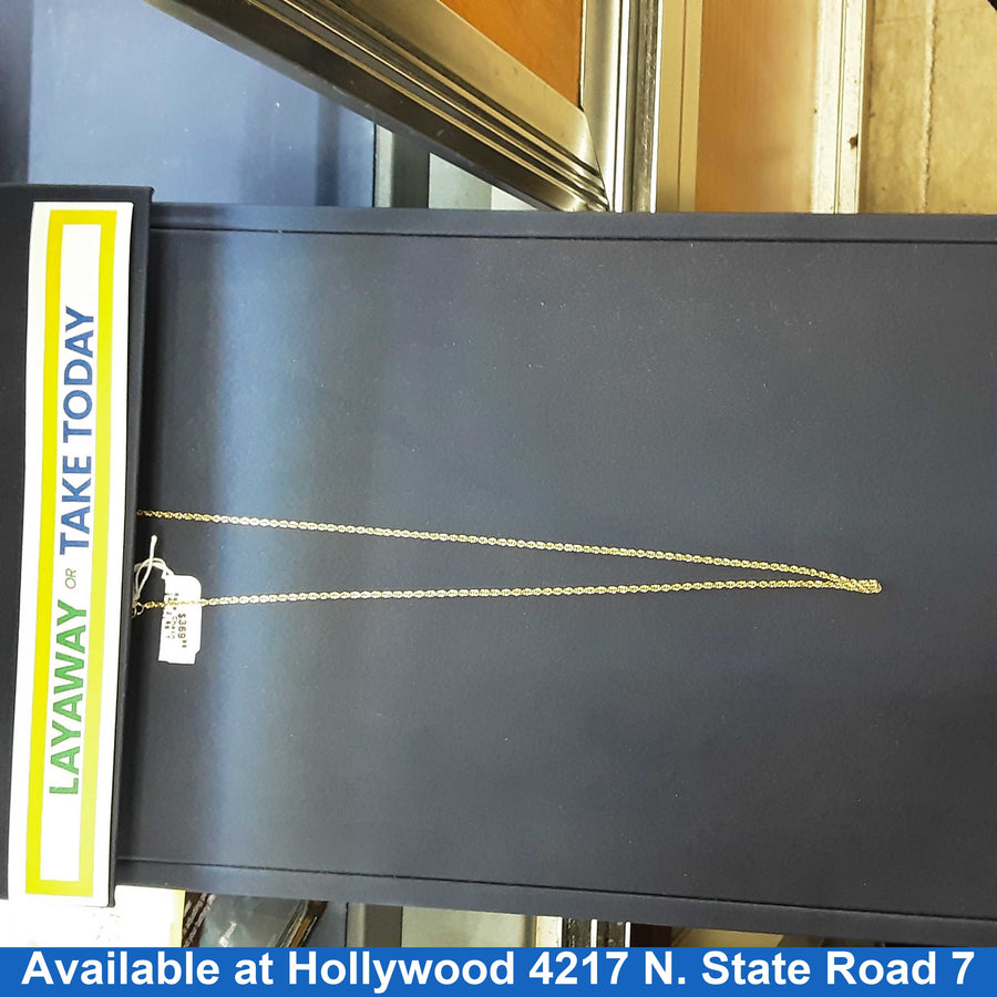 Rope Chain - Yellow Gold 14k (.585) 2.6 grams 18 inch