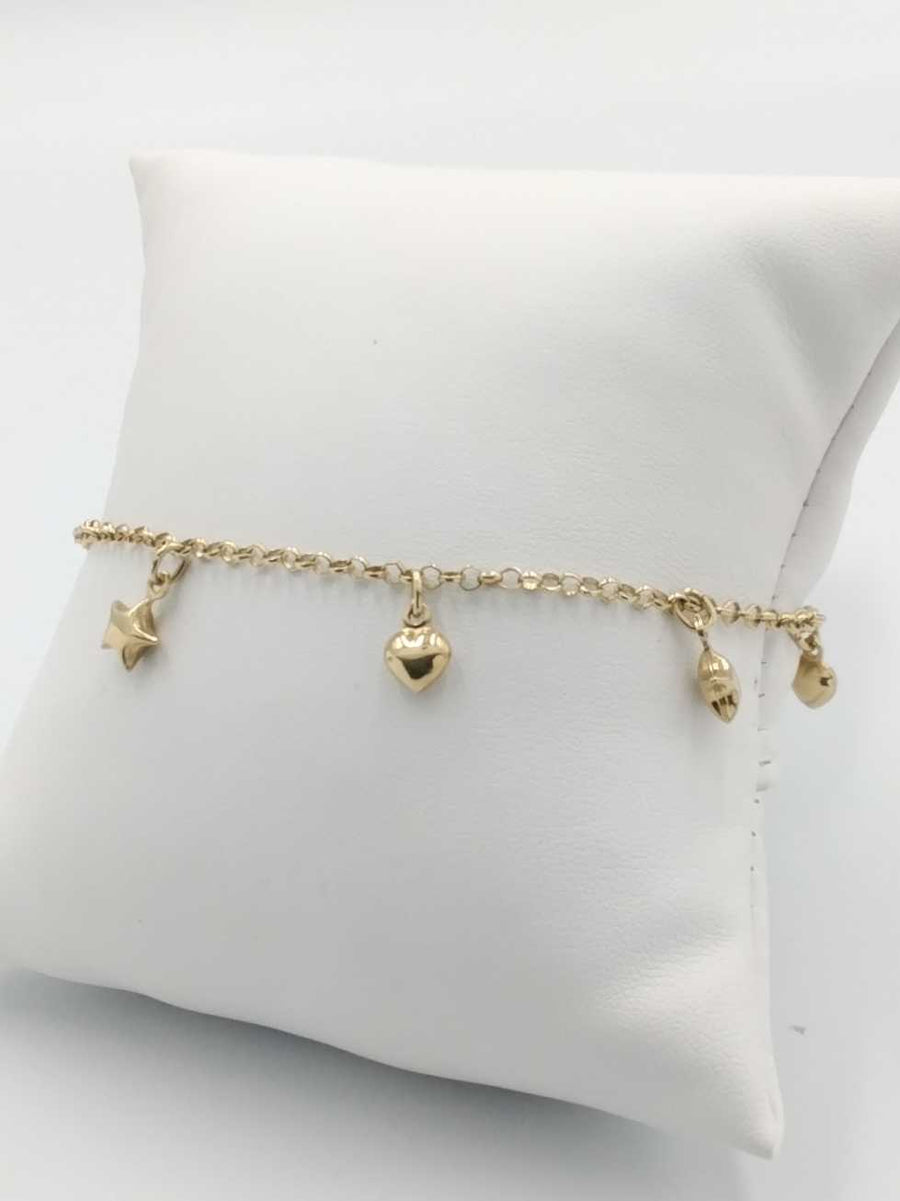 Bracelet - Yellow Gold 14k (.585) 6.1 grams 9 inch