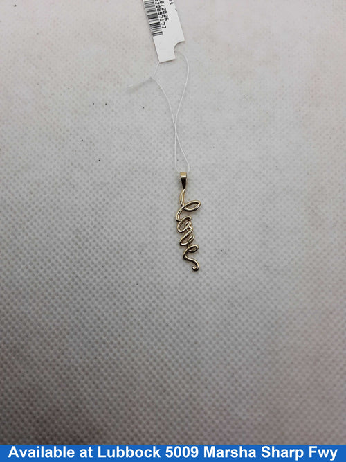 Pendant - Yellow Gold 10k (.417) 0.5 grams