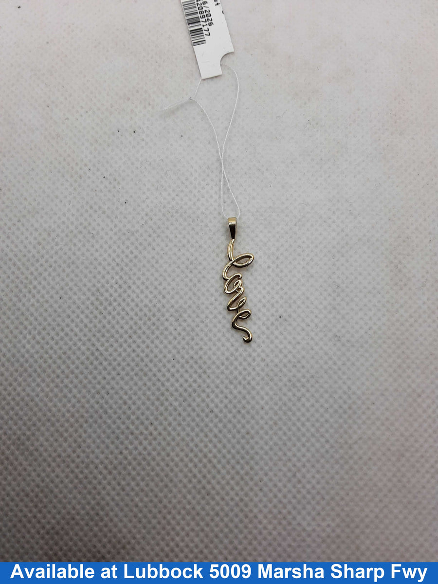 Pendant - Yellow Gold 10k (.417) 0.5 grams