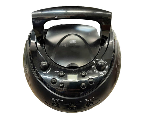 Onn Ona16a16aa005 Black Boombox Radio