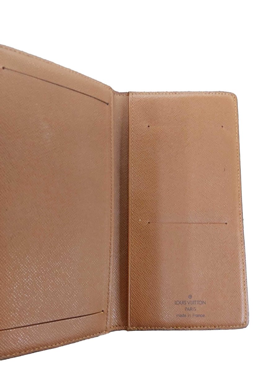Louis Vuitton Monogram Check Holder Brown Wallet