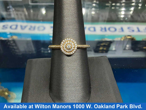 Women's Ring - Yellow Gold 14k (.585) 2.8 grams Size 8