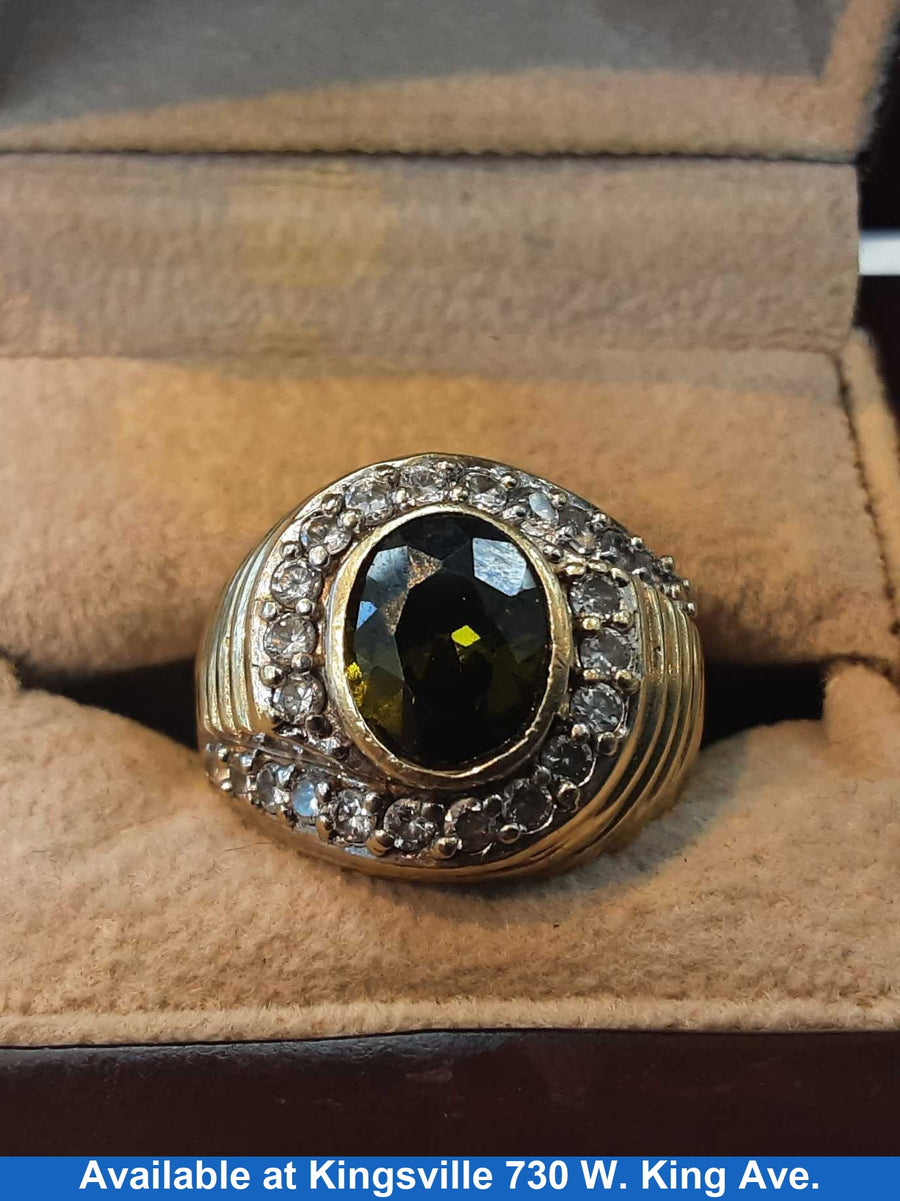 Men's Ring - Yellow Gold 10k (.417) 10.6 grams Size 10