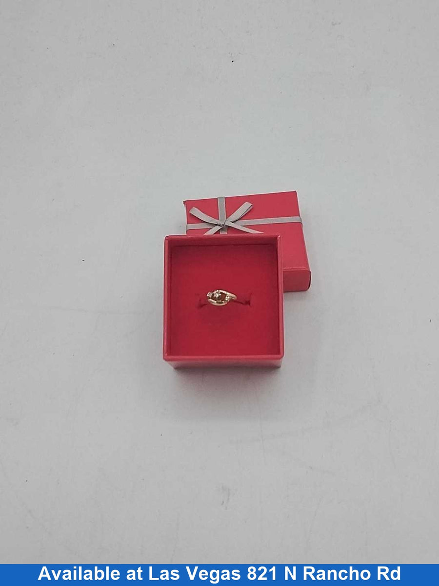 Women's Ring - Solitaire - Yellow Gold 14k (.585) 2.3 grams Size 6