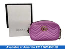 Gucci Mini Gg Marmont Matelasse Pink Purse / Handbag