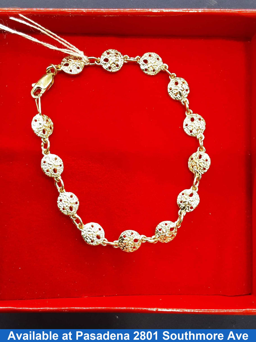 Bracelet - Yellow Gold 14k (.585) 7.4 grams 6 inch