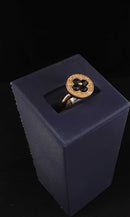 Women's Ring - Yellow Gold 14k (.585) 2.06 grams Size 8.5