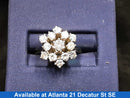 Women's Ring - White Gold 14k (.585) 4.4 grams Size 7