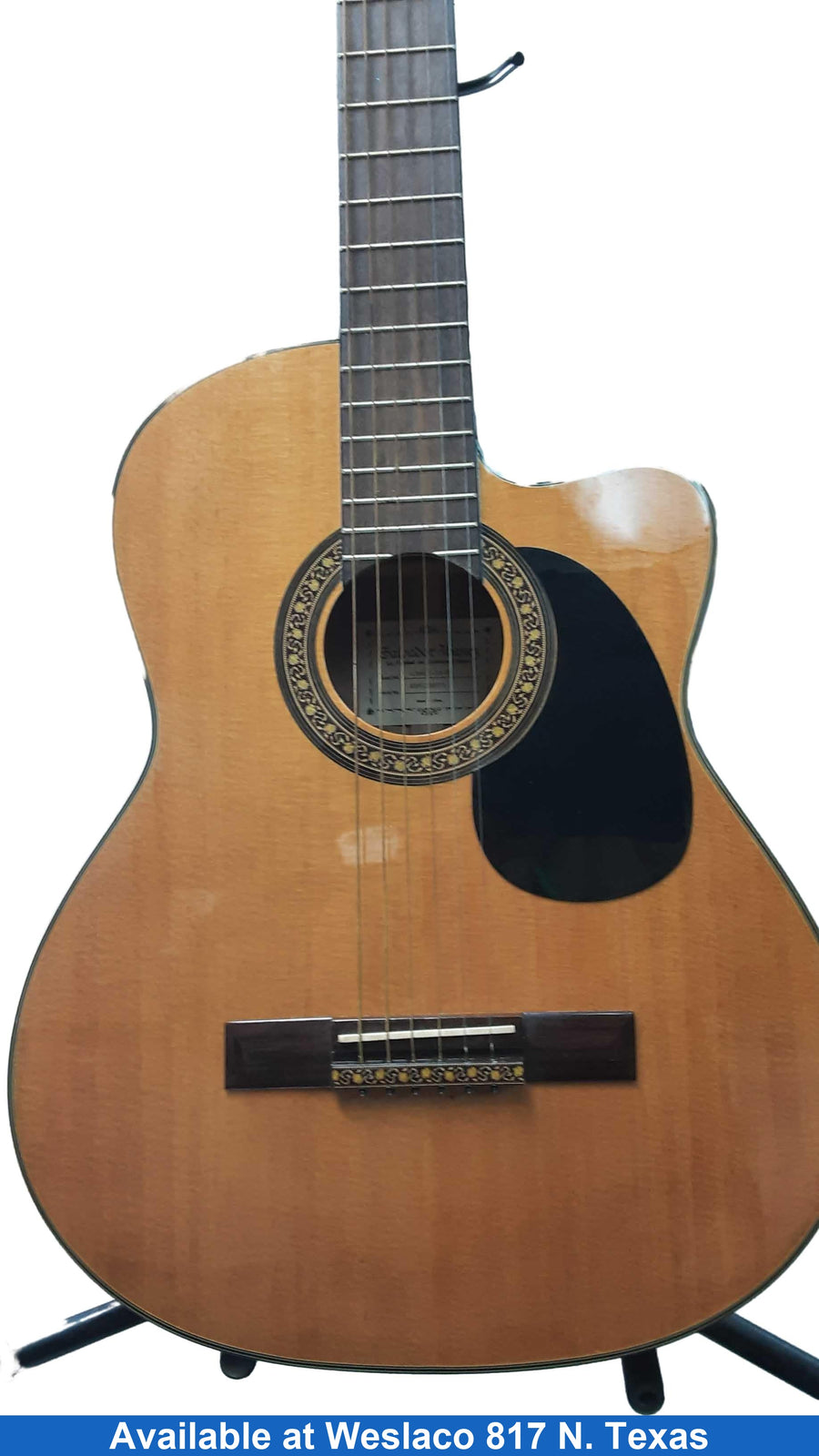 Ibanez Ga6ce-14-02 Beige / Tan Acoustic / Electric Classic Guitar
