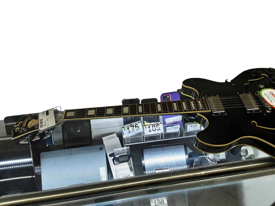 Danelico Dapdcsbqctcb Black Electric Classic Guitar
