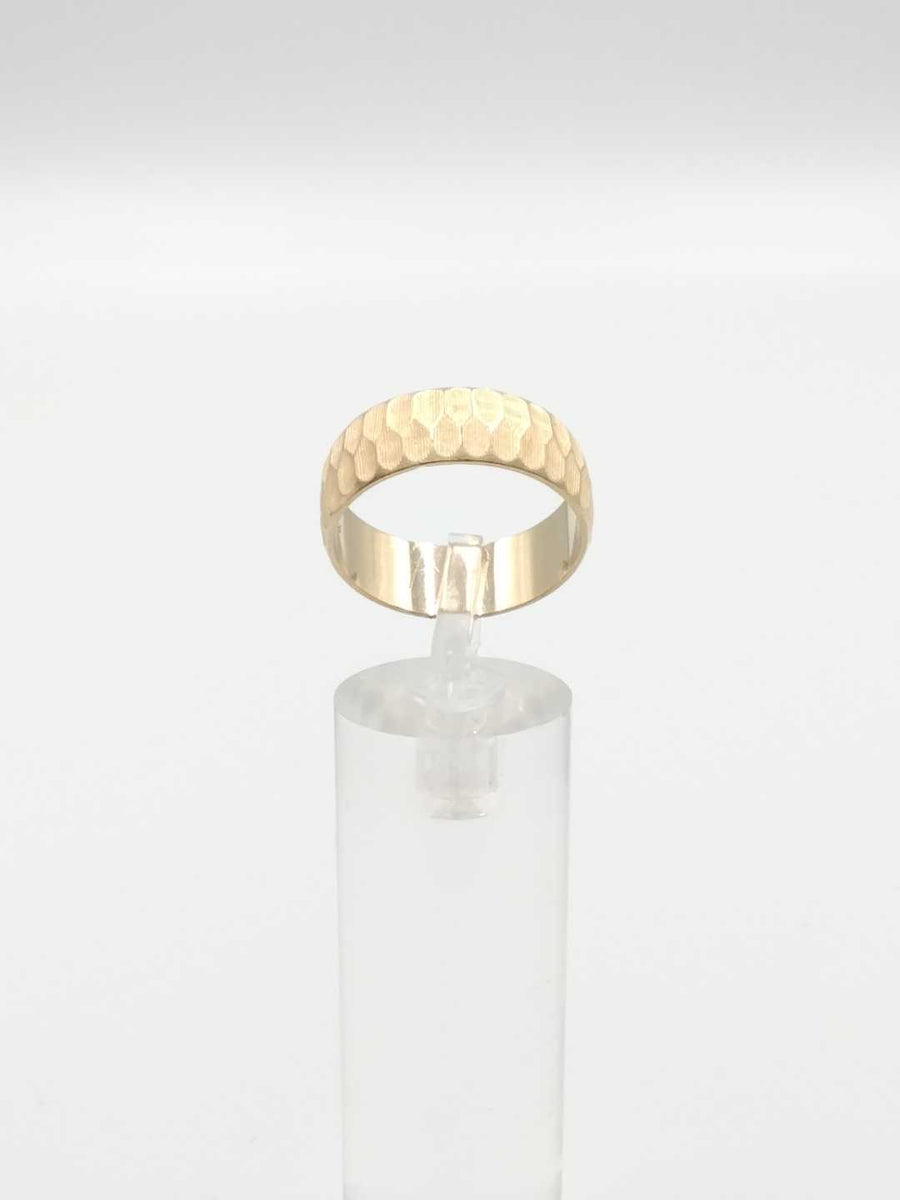 Ring - Wedding Band - Yellow Gold 14k (.585) 6.1 grams Size 10