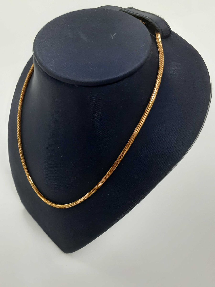 Chain - Yellow Gold 22k (.917) 10.8 grams 18 inch