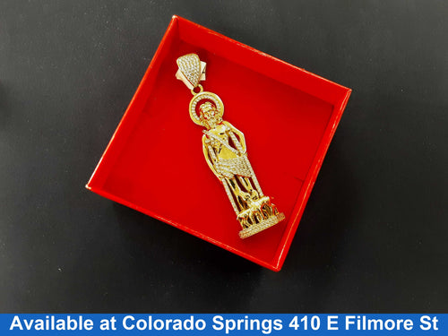 Religious Pendant - Yellow Gold 10k (.417) 20.4 grams